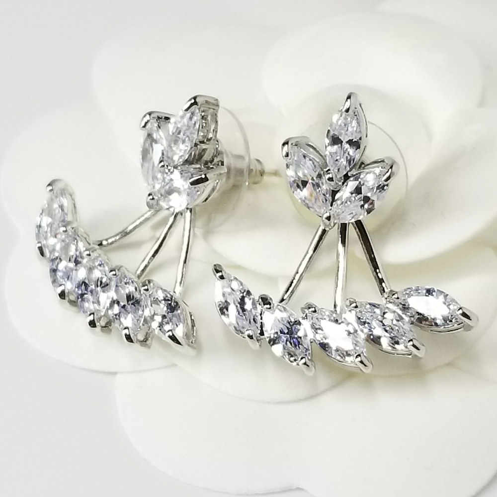 NEW Bling CZ Diamond Earring - Picture 5 of 11